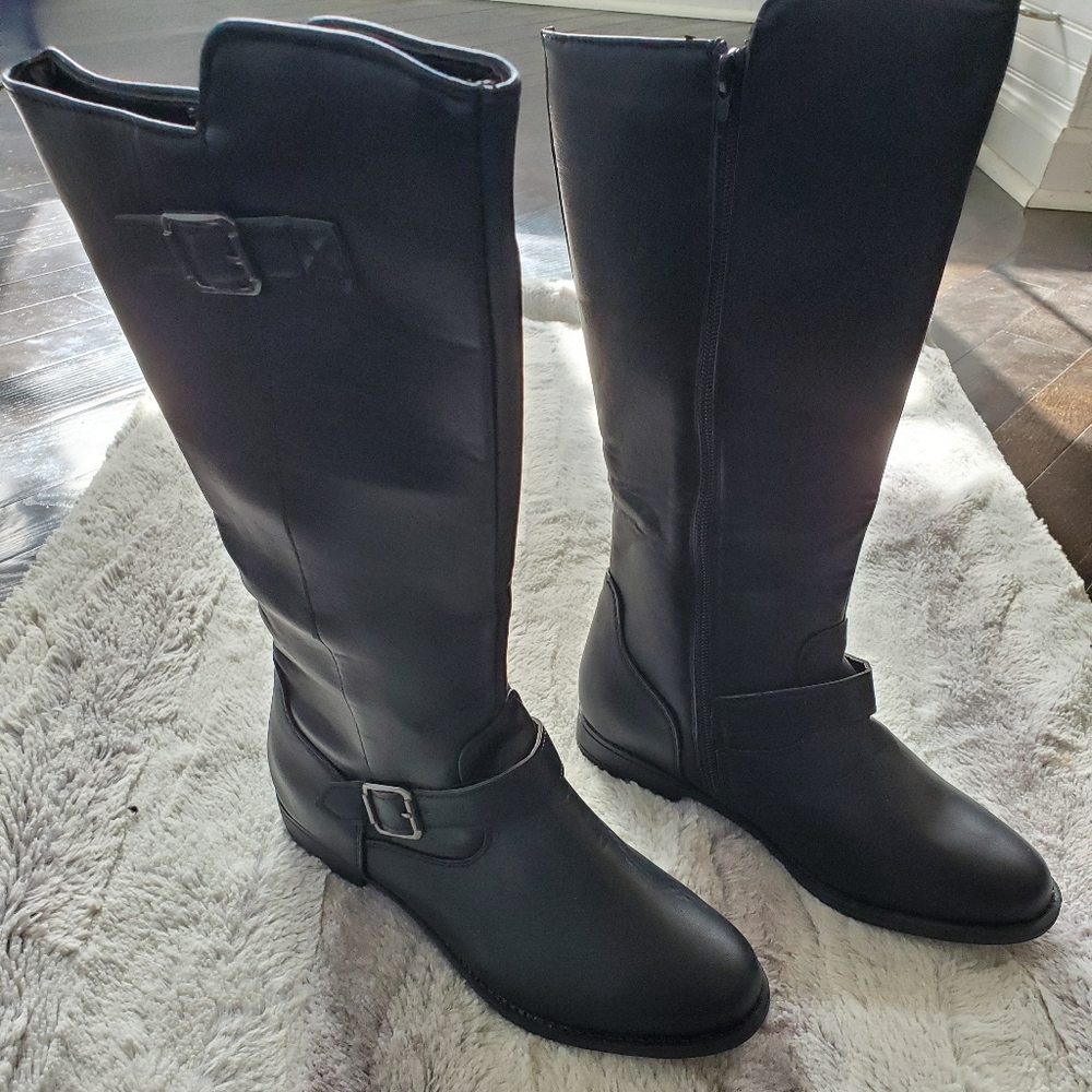 Black Tall Boots